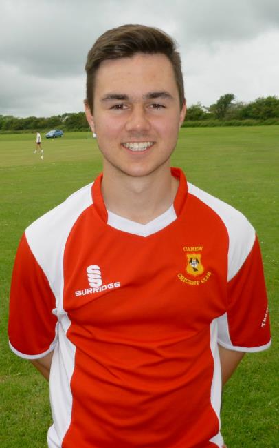 Dafydd Bevan - batted really well for Carew 2nds